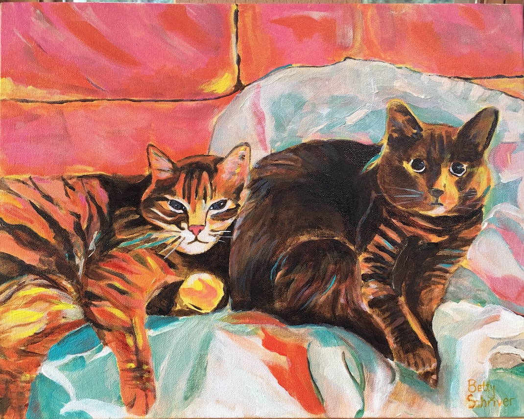 Betty Schriver - A Tale of Two Kitties