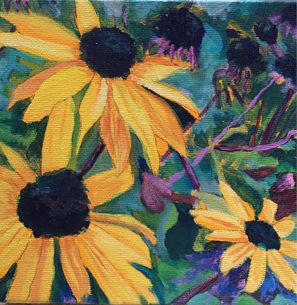 Betty Schriver - A Tangle of Black Eyed Susan