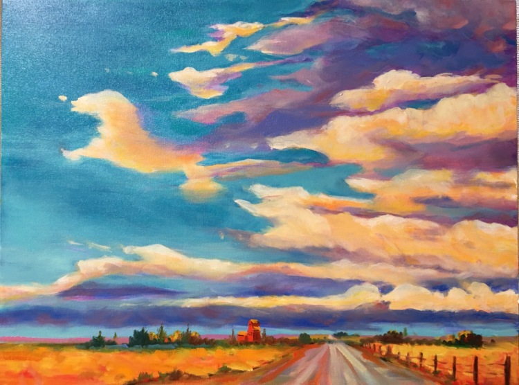 Betty Schriver - Autumn Alberta Sky