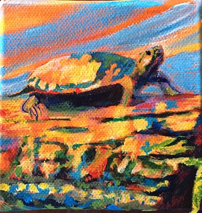 Betty Schriver - McGuire Turtle (SOLD)