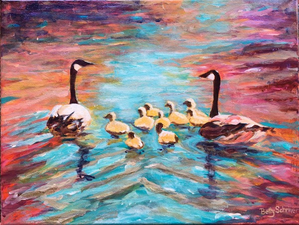 Betty Schriver - Protective Parents (SOLD)