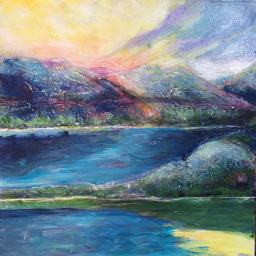 Betty Schriver - Reedman Point from the Highlands